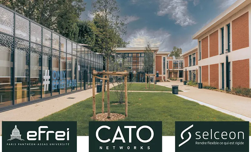 Pour L’EFREI, Selceon, a déployé les solutions de Cato Networks pour garantir une résilience et une sécurité
